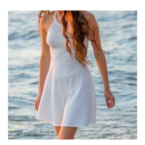 Alya Dresses & Skirts - NWT Alya Francescas Ribbed Sleeveless Dress Size Large